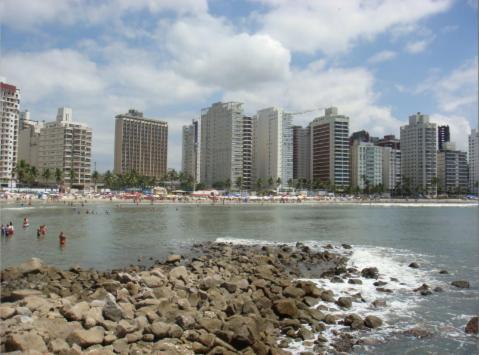 Guaruja Praia Asturias Buitenkant foto